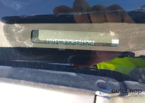 2019 Honda Civic Sport из США, поврежденный, VIN 19XFC2F82KE015264